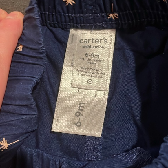 Navy blue 6-9 month shorts - Picture 2 of 3